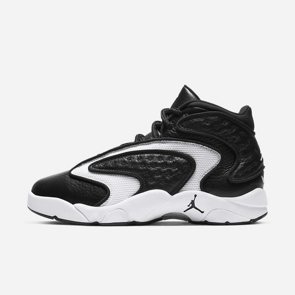 Basket Nike Air Jordan OG Noir/Blanche 9718-406 Black/White/White Femme | TUS-21423464